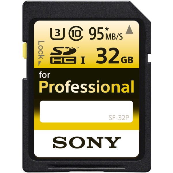 کارت حافظه Sony SD SF-32P سرعت 95MB ظرفیت 32 گیگابایت