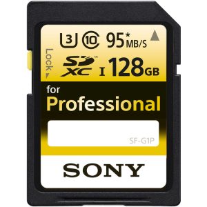 کارت حافظه Sony SD SF-G1P سرعت 95MB ظرفیت 128 گیگابایت