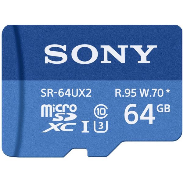 کارت حافظه Micro SD سونی SR-64UX2A سرعت 95MB ظرفیت 64 گیگابایت