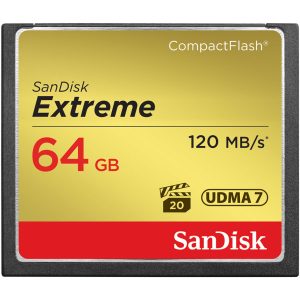 کارت حافظه CompactFlash سن ديسک Extreme سرعت 120MBps ظرفيت 64 گيگابايت