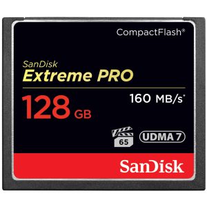کارت حافظه CompactFlash سن ديسک Extreme Pro سرعت 160MBps ظرفيت 128 گيگابايت