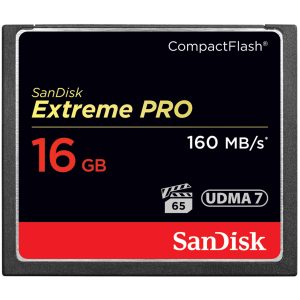 کارت حافظه CompactFlash سن ديسک Extreme Pro سرعت 160MBps ظرفيت 16 گيگابايت