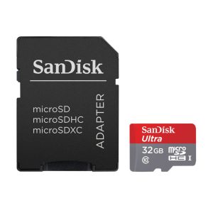 کارت حافظه microSDHC سن ديسک Ultra UHS-I U1 سرعت 80MBps ظرفيت 16 گيگابايت