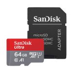 کارت حافظه microSDXC سن ديسک Ultra A1 UHS-I سرعت 100MBps ظرفيت 64 گيگابايت
