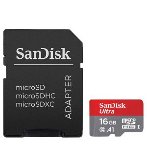 کارت حافظه microSDHC سن ديسک Ultra A1 UHS-I U1 سرعت 98MBps ظرفيت 16 گيگابايت