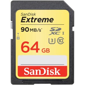 کارت حافظه سن ديسک Extreme UHS-I U3 سرعت 90MBps ظرفيت 64 گيگابايت