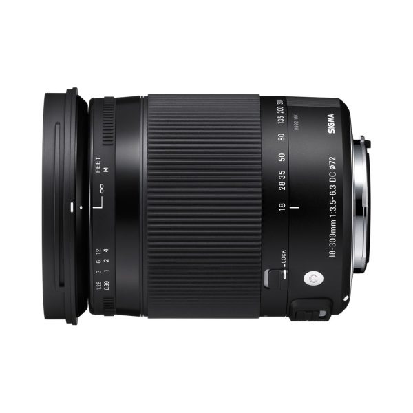 لنز دوربین عکاسی Sigma 18-300mm f3.5-6.3 DC MACRO OS HSM برای کانن