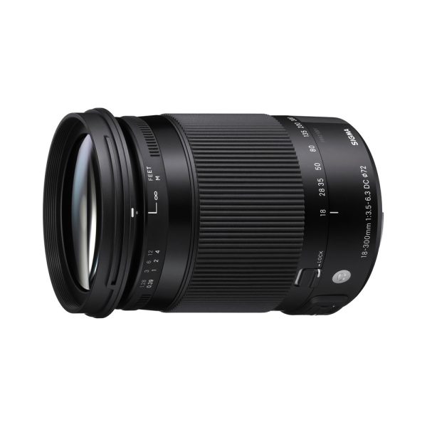 لنز دوربین عکاسی Sigma 18-300mm f3.5-6.3 DC MACRO OS HSM مانت نیکون